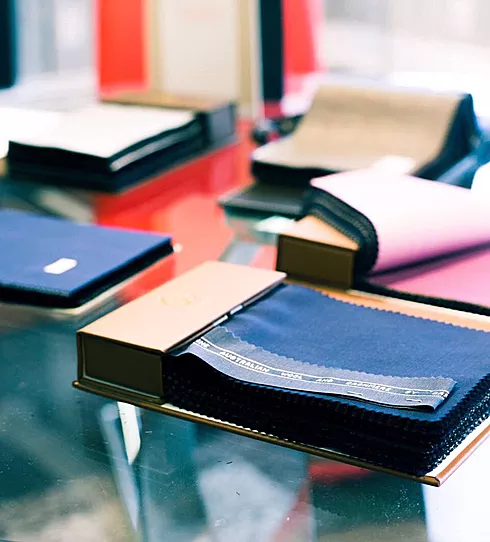 Home and office custom menswear fitting by Ethereal Customs